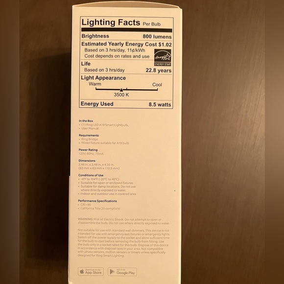 Ring Smart Lightbulb - Picture 2 of 4
